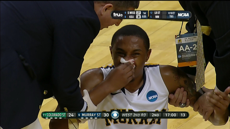 Illustration for article titled Winners, Losers, And Weirdos: The Faces Of The First Day Of March Madness